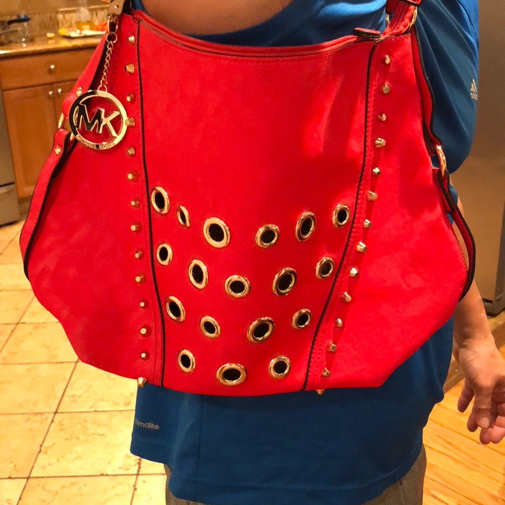 Red MK bag
